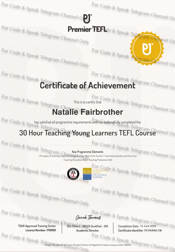 Certificate 11