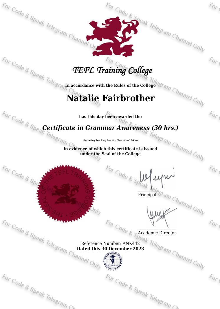 Certificate 14