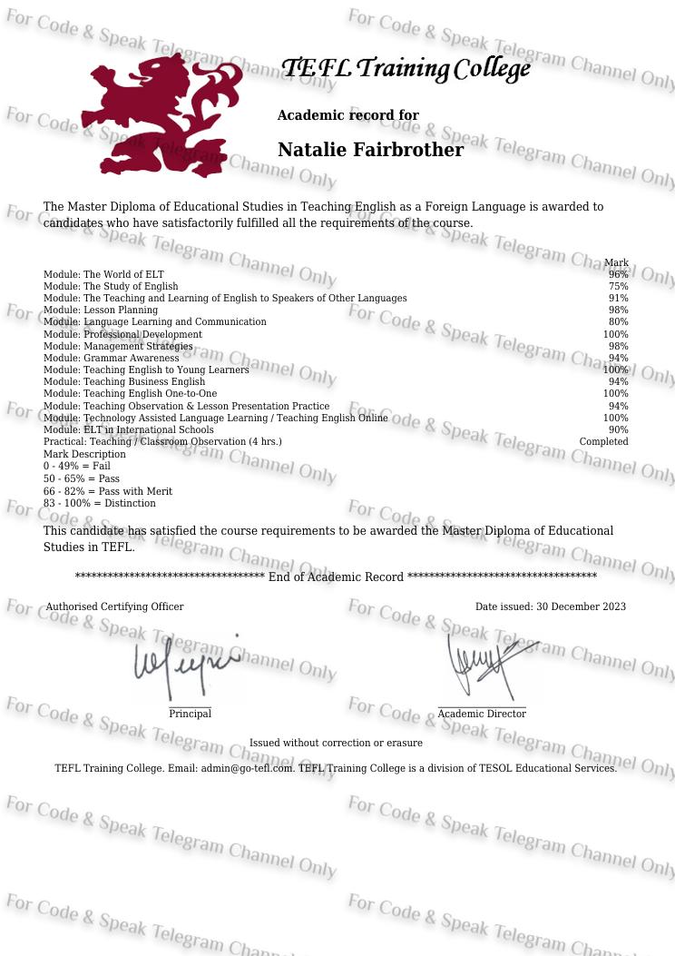 Certificate 2