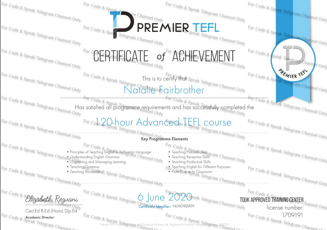 Certificate 3