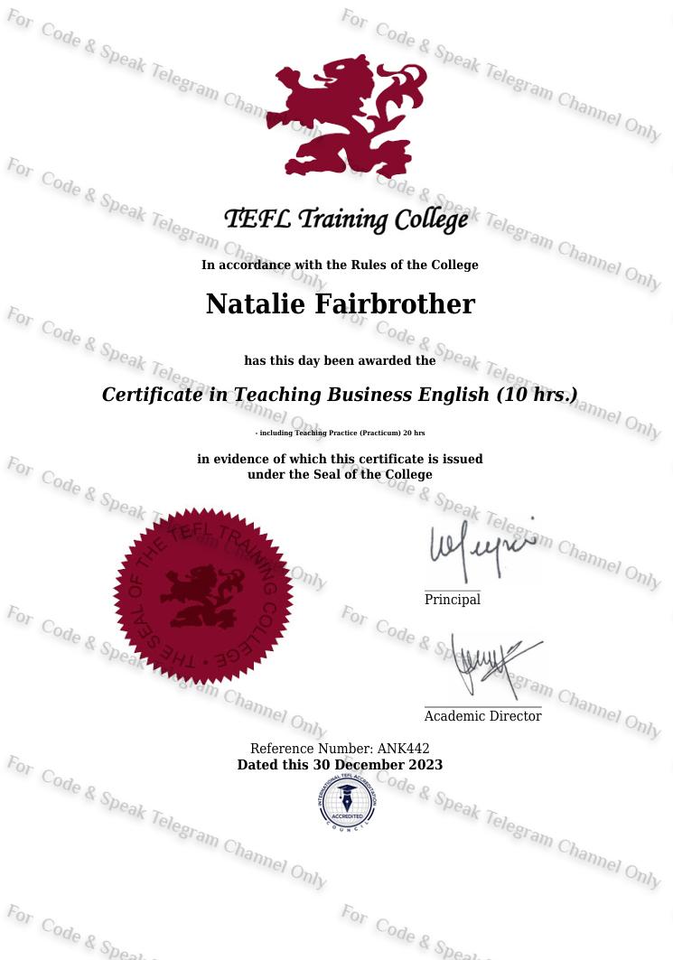 Certificate 6