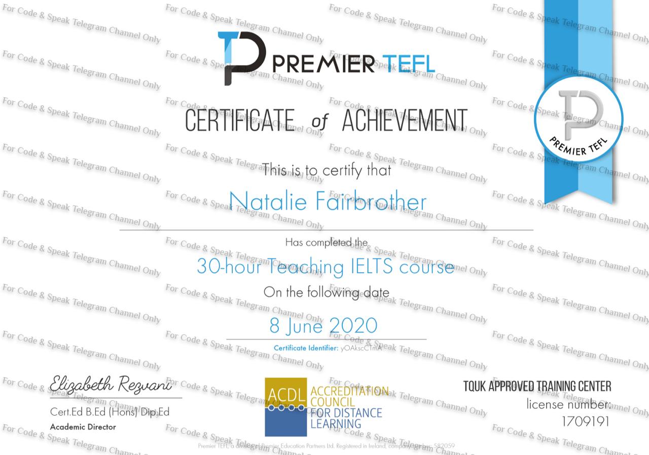 Certificate 7